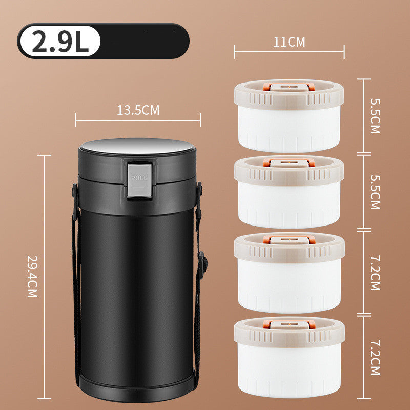 Recipient din inox cu Vacuum