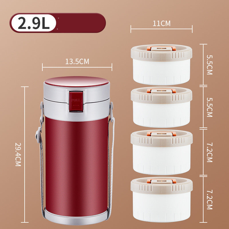 Recipient din inox cu Vacuum