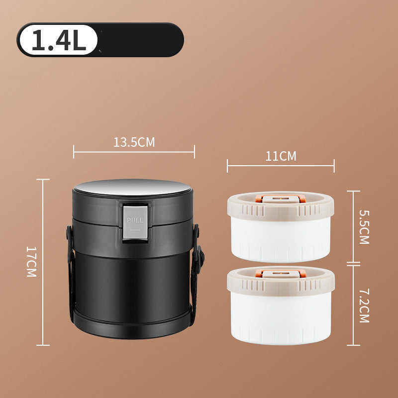 Recipient din inox cu Vacuum