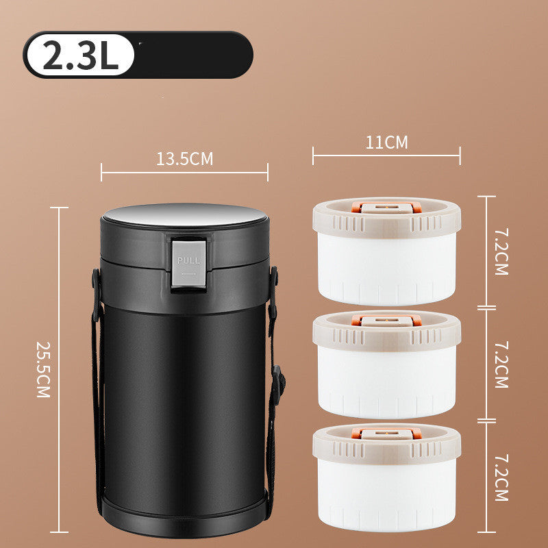 Recipient din inox cu Vacuum